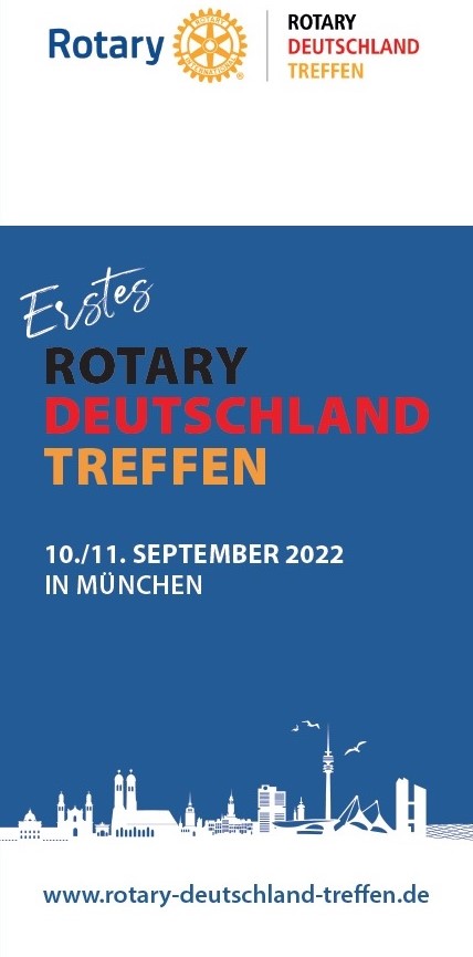 Flyer Rotary Deutschland Treffen 2
